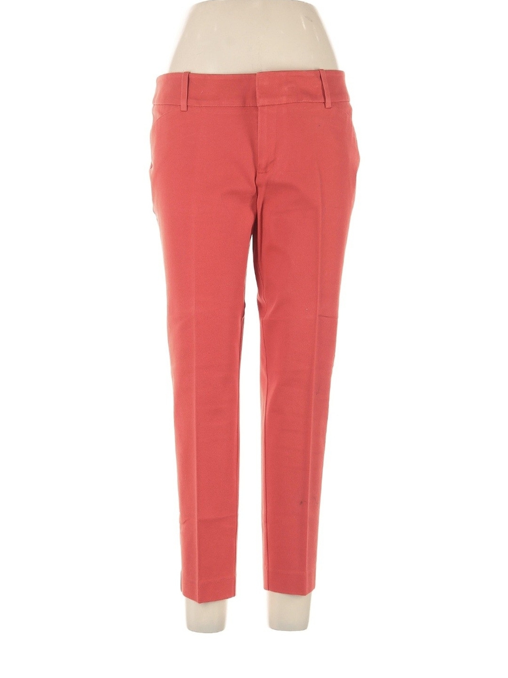Merona Bright Red Casual Ankle Pants Mid-Rise